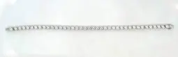 18K WHITE GOLD LAB GROWN DIAMONDS BRACELET