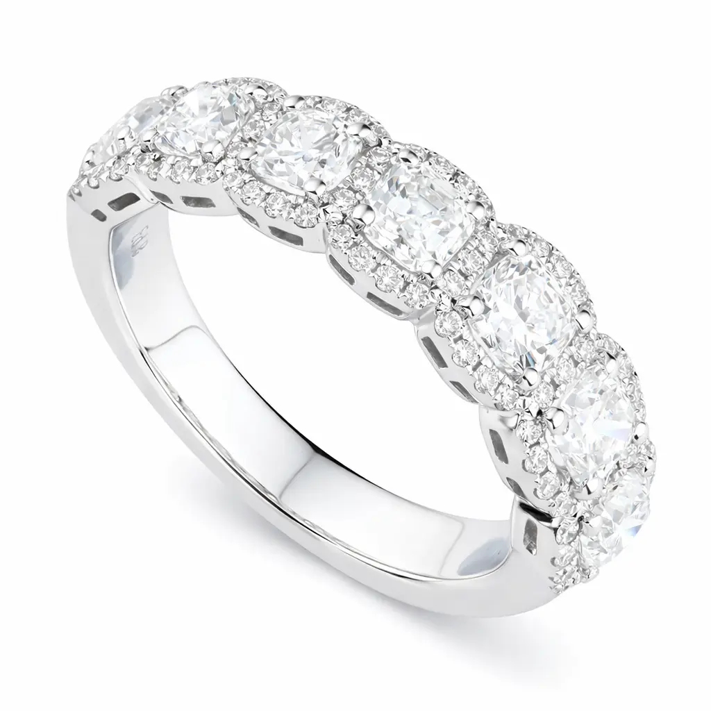 Vintage Diamond Eternity Band