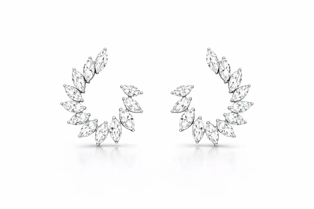[pj0031] Marquise Eternal Earrings