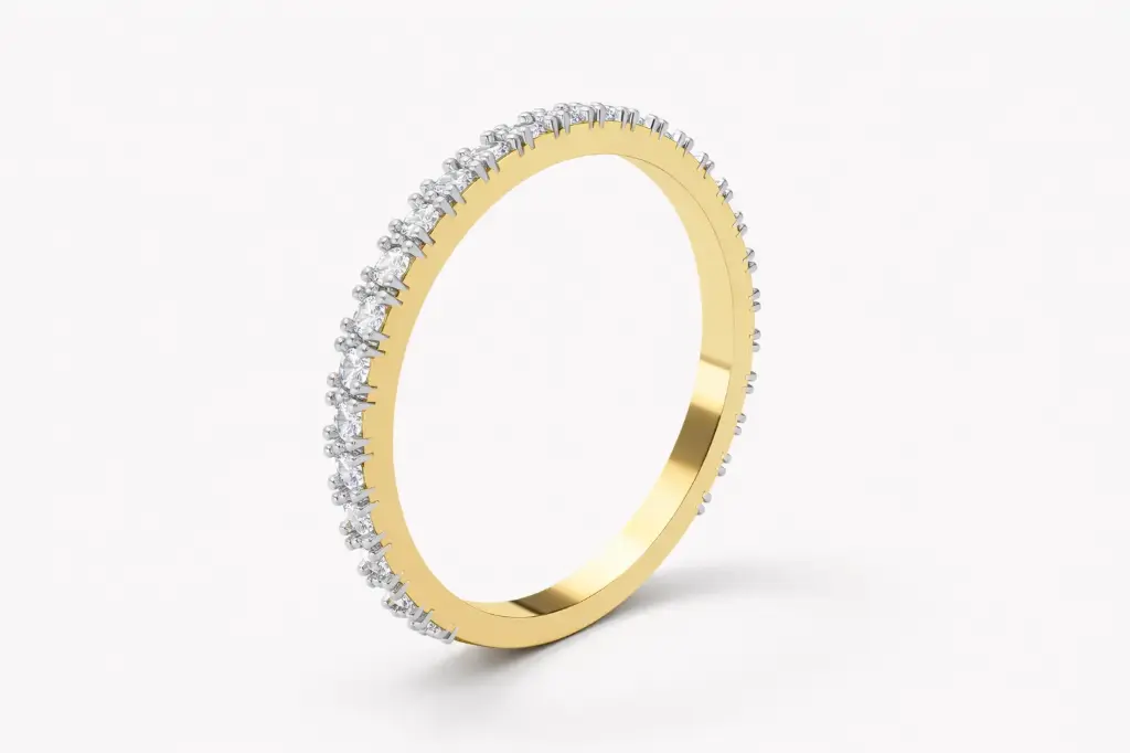 [PJ008] Pavé Eternity Diamond Ring