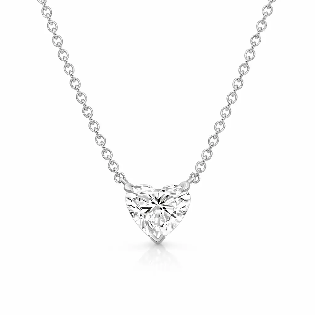Heart Diamond Necklace