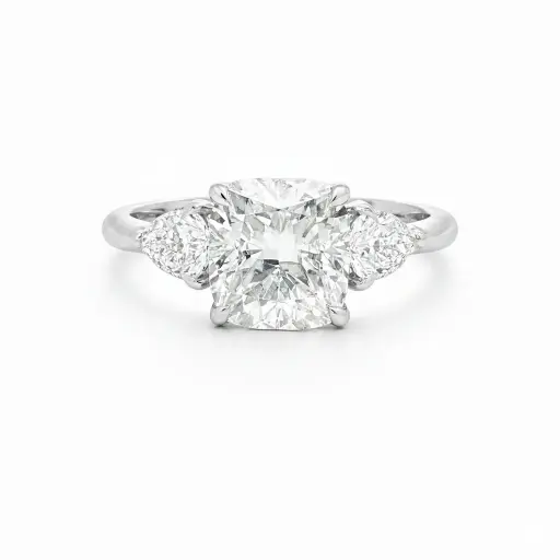 [KR21109CUSH400] Forever Round Diamond Ring