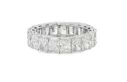 [KR21184] PLATINUM 950 LAB GROWN DIAMONDS RING
