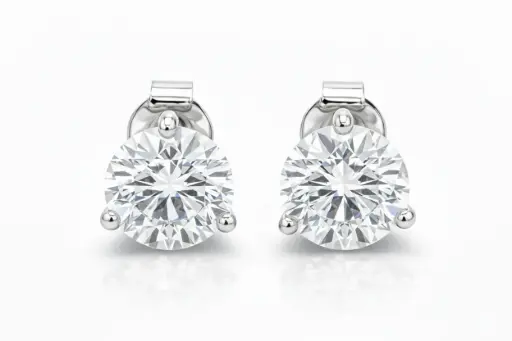 [25P00917] Studs Diamonds Earrings