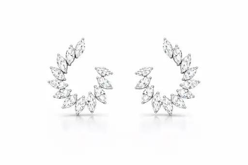 [pj0031] Marquise Eternal Earrings